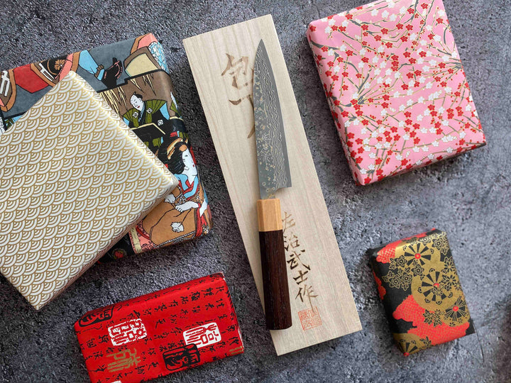 Japanese knife as a gift