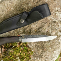 Ikeuchi Coltello da caccia outdoor Aogami #2 135mm (5.3")
