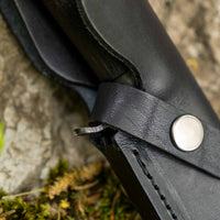 Ikeuchi Coltello da caccia outdoor Aogami #2 135mm (5.3")