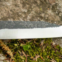 Ikeuchi Coltello da caccia outdoor Aogami #2 135mm (5.3")