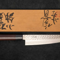 Tsunehisa Kiri-Santoku VG-10 Damascus Tsuchime 180mm (7.1")