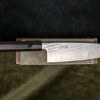 Tsunehisa Santoku Ginsanko Nawame Damascus 170mm (6.7")