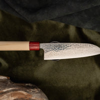 Tsunehisa Santoku Ginsanko Geppaku Damascus 170mm (6.7")