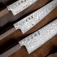 Hikari Petty SLD Kurozome Damascus 135mm (5.3")