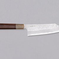 Nigara Bunka STRIX Damascus Tsuchime Wa Rosewood 180mm (7.1")