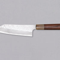 Nigara Bunka STRIX Damascus Tsuchime Wa Rosewood 180mm (7.1")