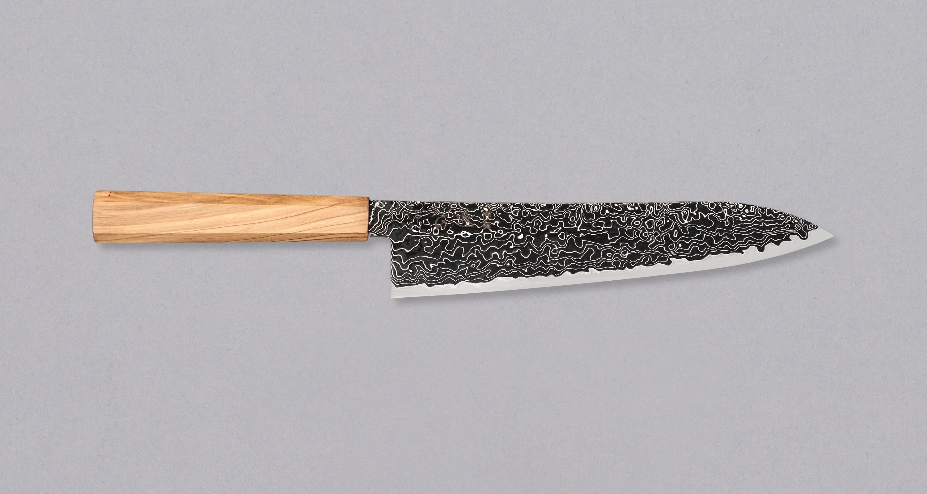 MKG【新品】mosco kezuru garaireru オーク Hatsukokoro Mercury Gyuto Kurozome Damascus 210mm (8.3