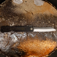 Higonokami Pocket Knife Zenkou BLACK KURO-UCHI 75mm (3.0")