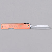 Higonokami Pocket Knife Mizushibuki Pink 75mm (3")