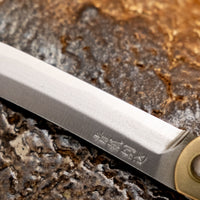 Higonokami Pocket Knife BRASS 75mm (3")