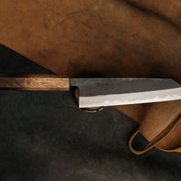 Naoto Kitaoka Bunka Aogami #1 damasco Kuro-uchi 180mm (7.1")