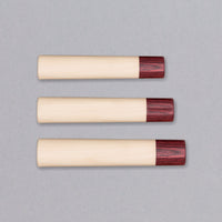 Japanese handle red pakka oval
