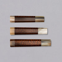 Japanesehandle snakewood blond buffalo octagonal