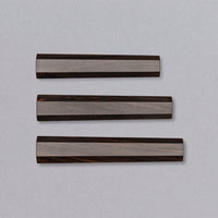 A traditional Japanese handle in an octagonal shape made from luxurious dark ebony wood. Suitable for both left- and right-handed users. Combine the handle with any standalone blade to create your very own custom Japanese kitchen knife!