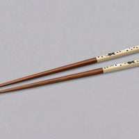 Kawaii Chopsticks — Cat Line Black