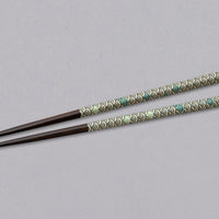 Kawaii Chopsticks — Seigaiha Blue