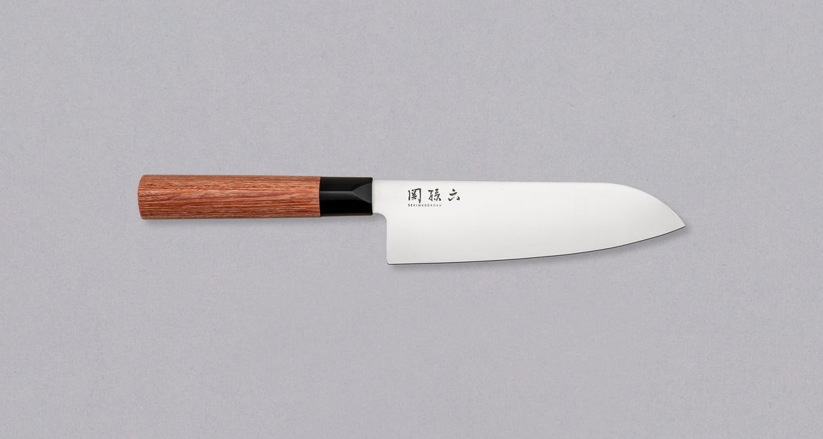 Kai Shun Seki Magoroku Red Wood Santoku 170mm (6.7