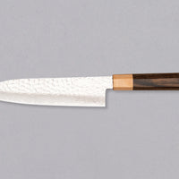 Kotetsu santoku VG-10 Damascus 180mm 7.1 pakkawood Japanese kitchen knife