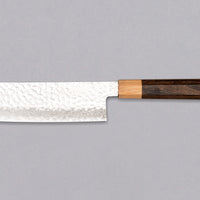Kotetsu nakiri VG-10 Damascus 160mm pakkawood Japanese kitchen knife