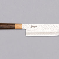 Kotetsu nakiri VG-10 Damascus 160mm pakkawood Japanese kitchen knife