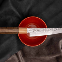 Kotetsu petty VG-10 Damascus 150mm pakkawood 1a Japanese kitchen knife
