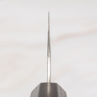 Knife choil. Kouhei-Shinmatsu ZDP-189 Nakiri Silver comes as the culmination of a decade’s worth of expertise and mastery of Japanese knife forging, passed down through generations within the Suncraft smithy. ZDP-189 steel knives are extremely rare and are made by Suncraft specifically for SharpEdge.