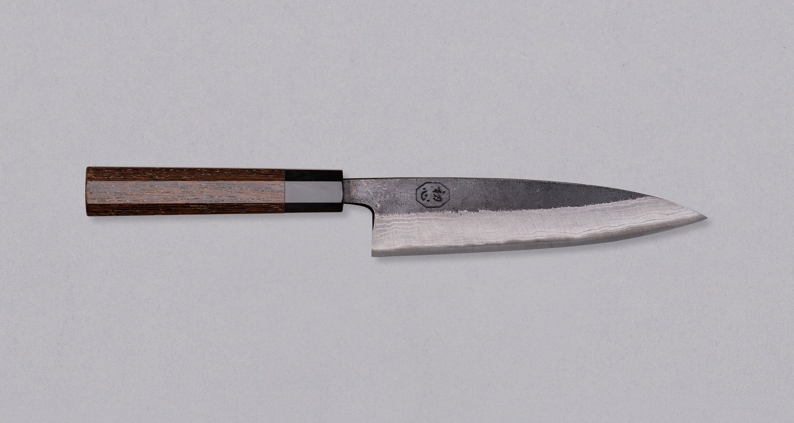 Japanese vegetable knife  Kurouchi Nakkiri knife 120mm, 150mm