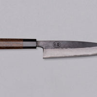 Kumokage Petty Aogami #2 Kuro-uchi Damascus 150mm (5.9") - octagon_1