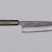 Kumokage Santoku Aogami #2 Kuro-uchi Damascus 180mm (7.1") - octagon