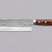 Etsu Village Hammered Nakiri Wide 165mm (6.5")