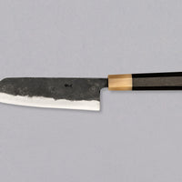 Kurogane Bunka Aogami #2 Kuro-uchi Ebony Blond Buffalo 165mm (6.5")