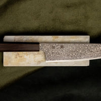 Kurozome Santoku VG-10 Nickel Damascus 180mm (7.1")