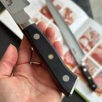 Mcusta boning VG-10 black Damascus 165mm