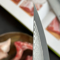 Mcusta boning VG-10 black Damascus 165mm