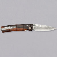 Mcusta shinra emotion take ironwood pocket knife mc 0074di