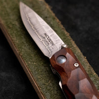 Mcusta tsuchi cocobolo pocket knife mc 0077di