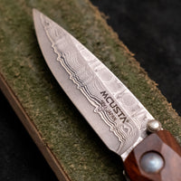 Mcusta tsuchi cocobolo pocket knife mc 0077di