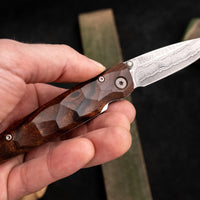 Mcusta tsuchi cocobolo pocket knife mc 0077di