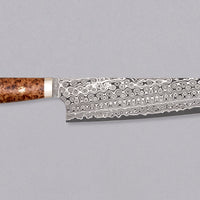 Nigara Gyuto SG2 Damascus Maplewood 240mm (9.4")_1