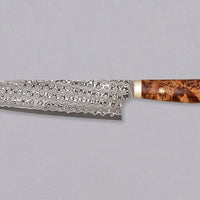 Nigara Gyuto SG2 Damascus Maplewood 210mm (8.3")_2
