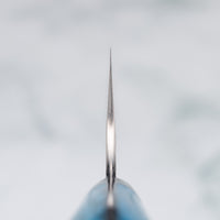 Knife choil. Nigara Kiritsuke-Gyuto SG2 Tsuchime is a multi-purpose Japanese kitchen knife, suitable for preparing meat, fish, and vegetables. Its SG2 powder steel core ensures long-lasting sharpness with little to no maintenance, as the steel resists corrosion very well. Browse our large selection of handcrafted Japanese knives!