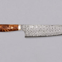 Nigara Kiritsuke-Gyuto SG2 Damascus Maplewood 210mm (8.3")_1