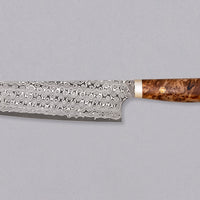 Nigara Kiritsuke-Gyuto SG2 Damascus Maplewood 210mm (8.3")_2
