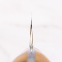 Nigara Kiritsuke-Sujihiki SG2 Damascus Maplewood 255mm (10")_3