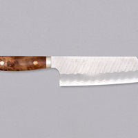 Nigara Kiritsuke Nakiri SG2 Tsuchime Maplewood 180mm (7.1")_1