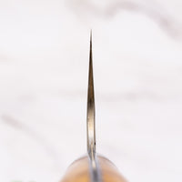 Nigara Kiritsuke Nakiri SG2 Tsuchime Maplewood 180mm (7.1")_3