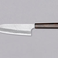 Nigara Santoku SG2 Tsuchime Wa Ebenholz 180 mm (7,1 Zoll)