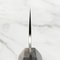 Nigara Santoku STRIX Damascus Tsuchime Wa Rosewood 180mm (7.1")