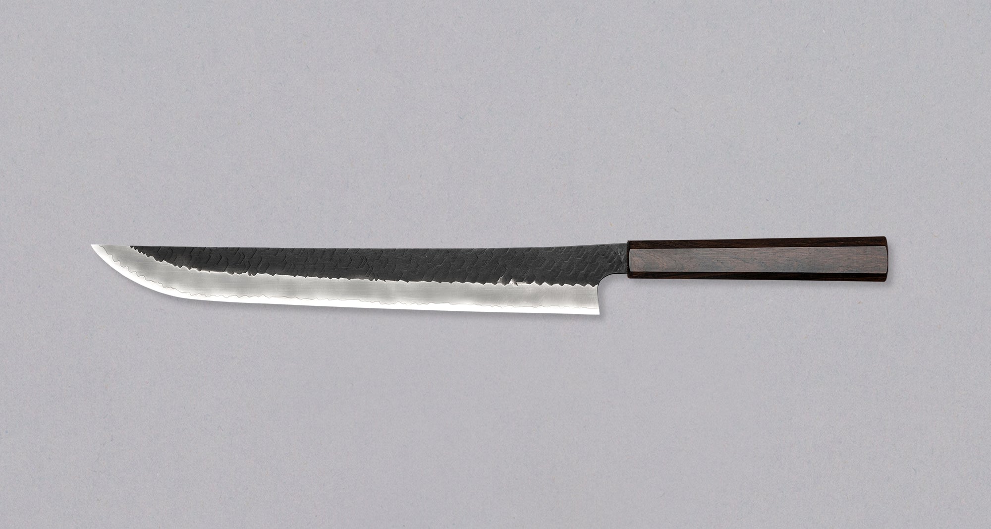 Nigara Sakimaru Sujihiki SG2 Kuro-uchi Tsuchime 270mm (10.6