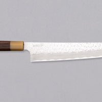 Nigara Sujihiki STRIX Damascus Tsuchime Wa Rosewood 270mm (10.6")